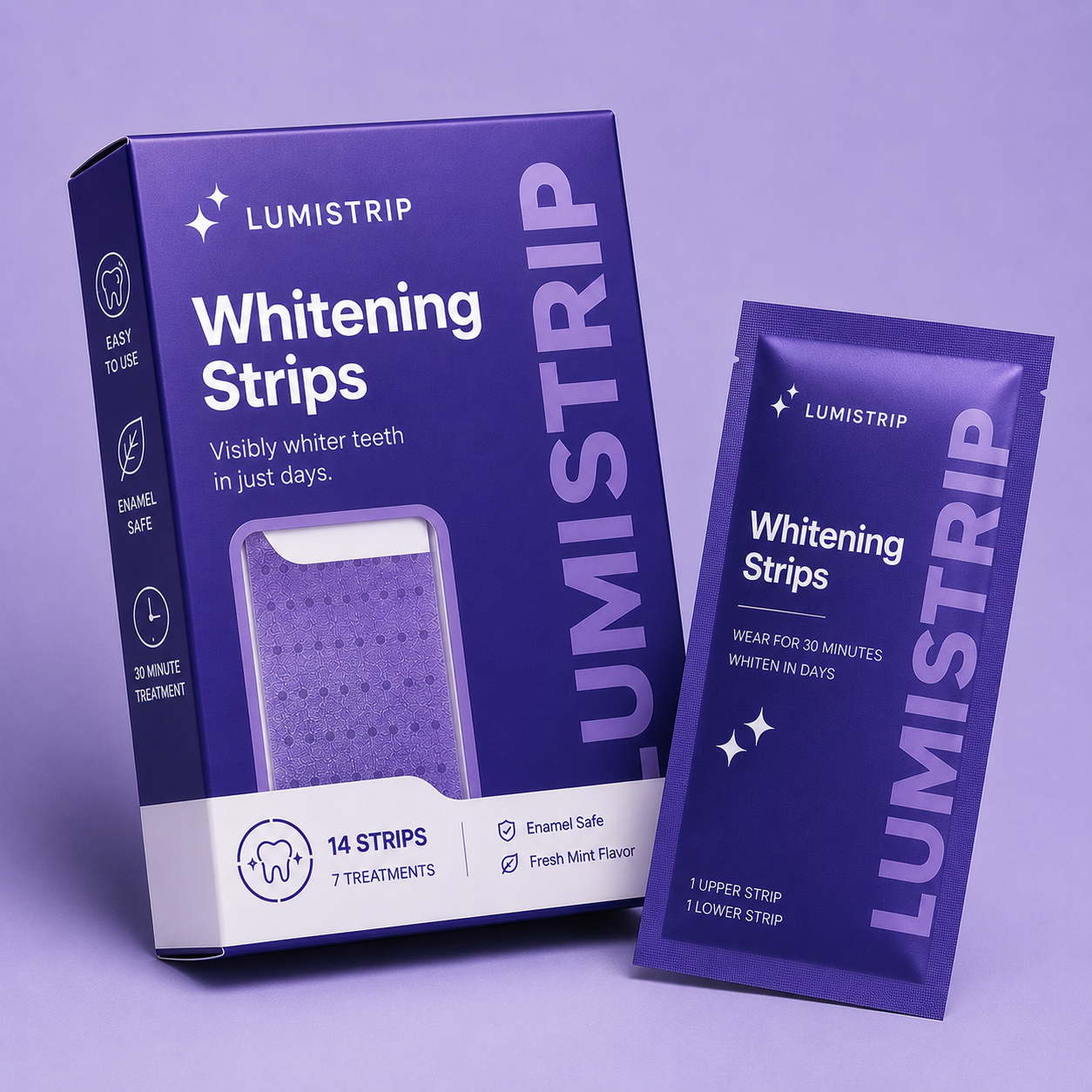 Purple Whitening Strips
