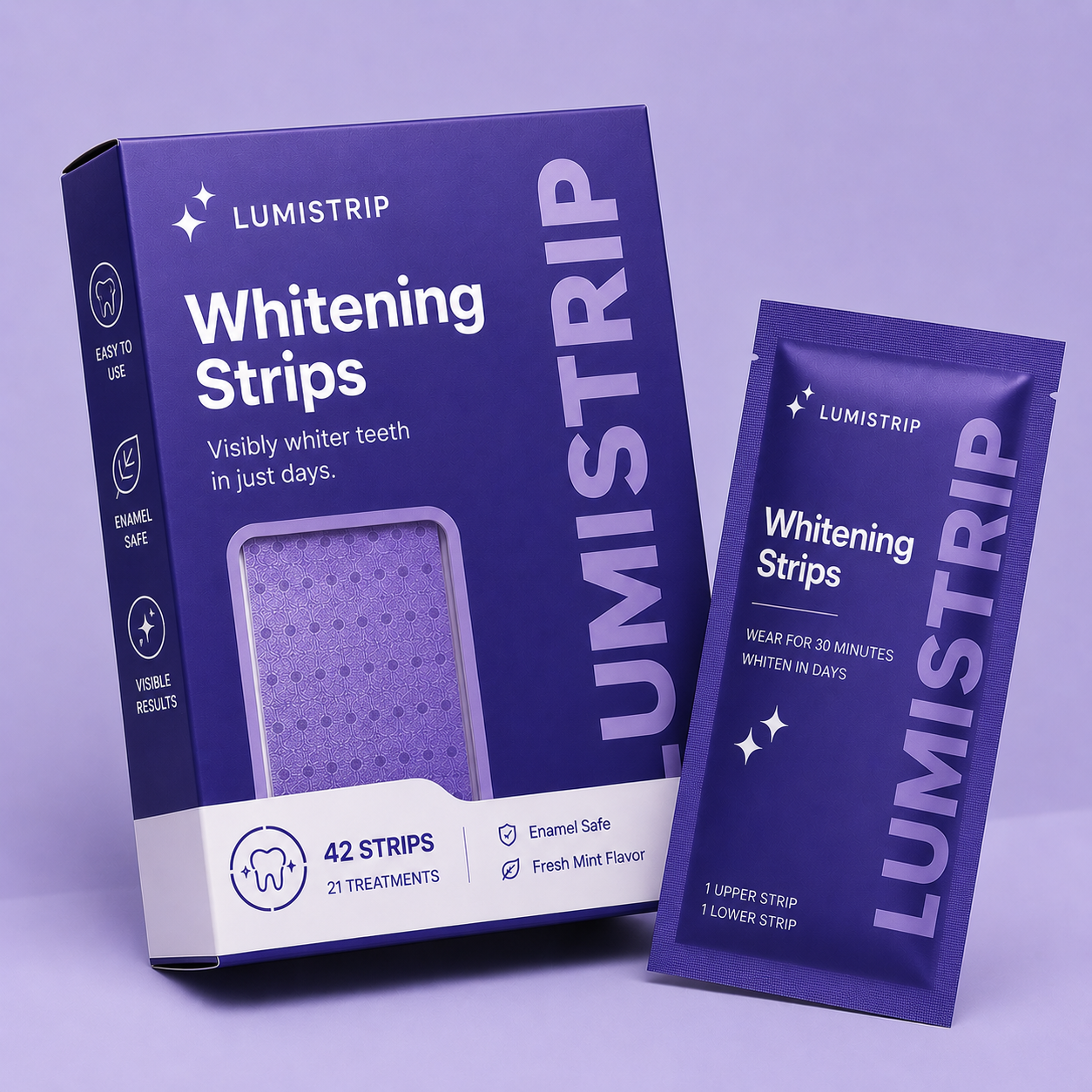 Purple Whitening Strips